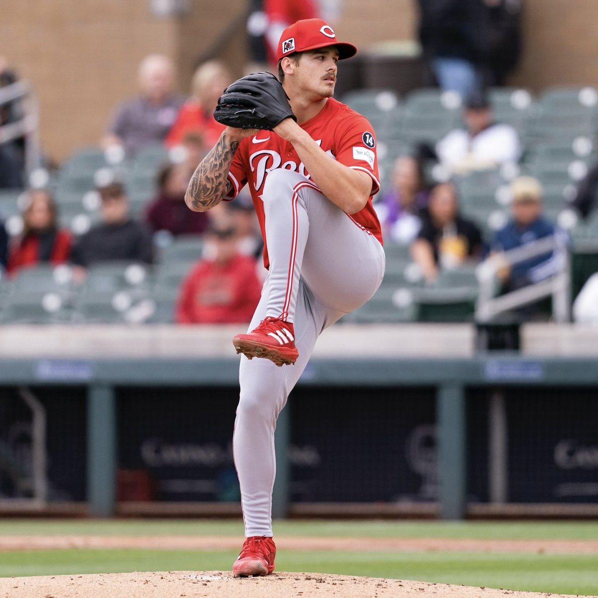 The #Reds today recalled from Triple-A Louisville RHP Chase Petty and optioned to Louisville RHP Luis Mey (post-game 6/20).