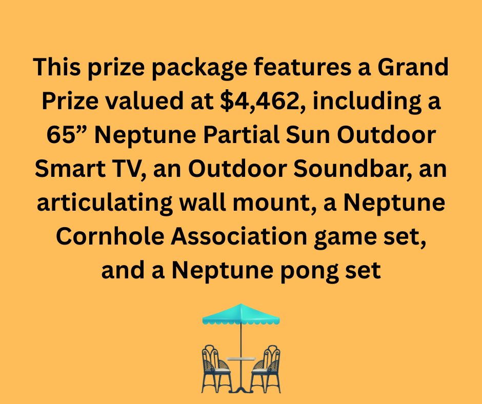 Enter Now:
sweepsadvantage.com/neptune-tune-i…