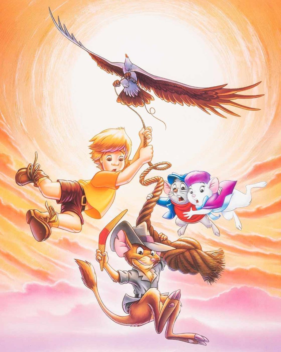 THE RESCUERS DOWN UNDER (1990) screens in 35mm today &amp; tomorrow, Saturday &amp; Sunday June 21st &amp; 22nd, at 2:00pm.