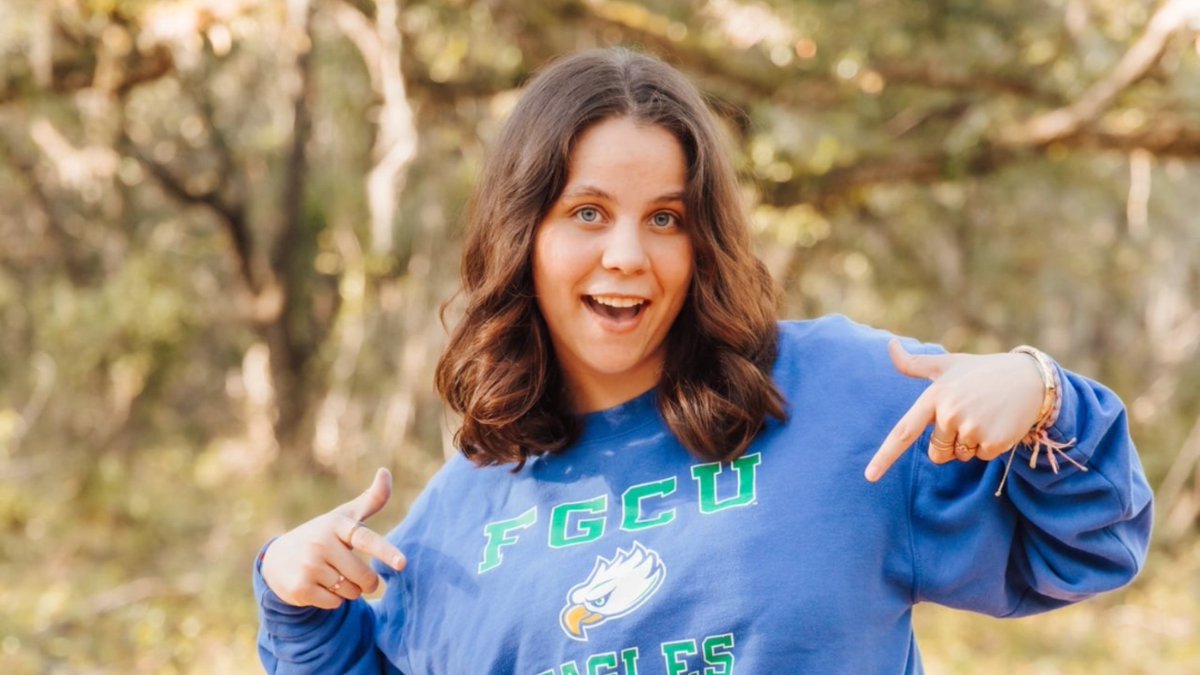 fgcu's tweet photo. This is YOUR UNIVERSITY. Please welcome our #FGCUbound Eagles! ππ #fgcu https://t.co/JqnU0cWRBR