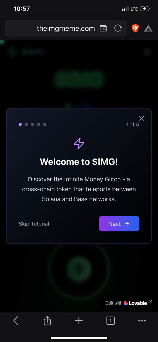 UPDATE: New website is live, go check it out and give us feedback! Wormhole to base will be live soon! Get ready to shift realities Anon! #IMG 

TheIMGMeme.com ⚡️