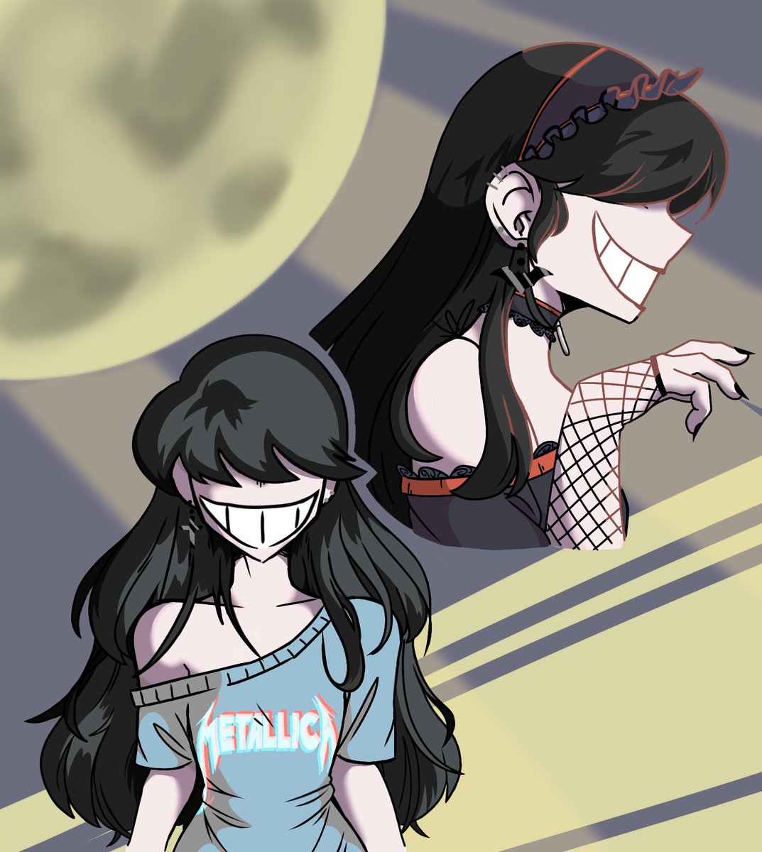 ShizoartN's tweet photo. Sam's hair is worthy of a commercial 🌙🦇✨️✨️ https://t.co/kvhm4os4iN