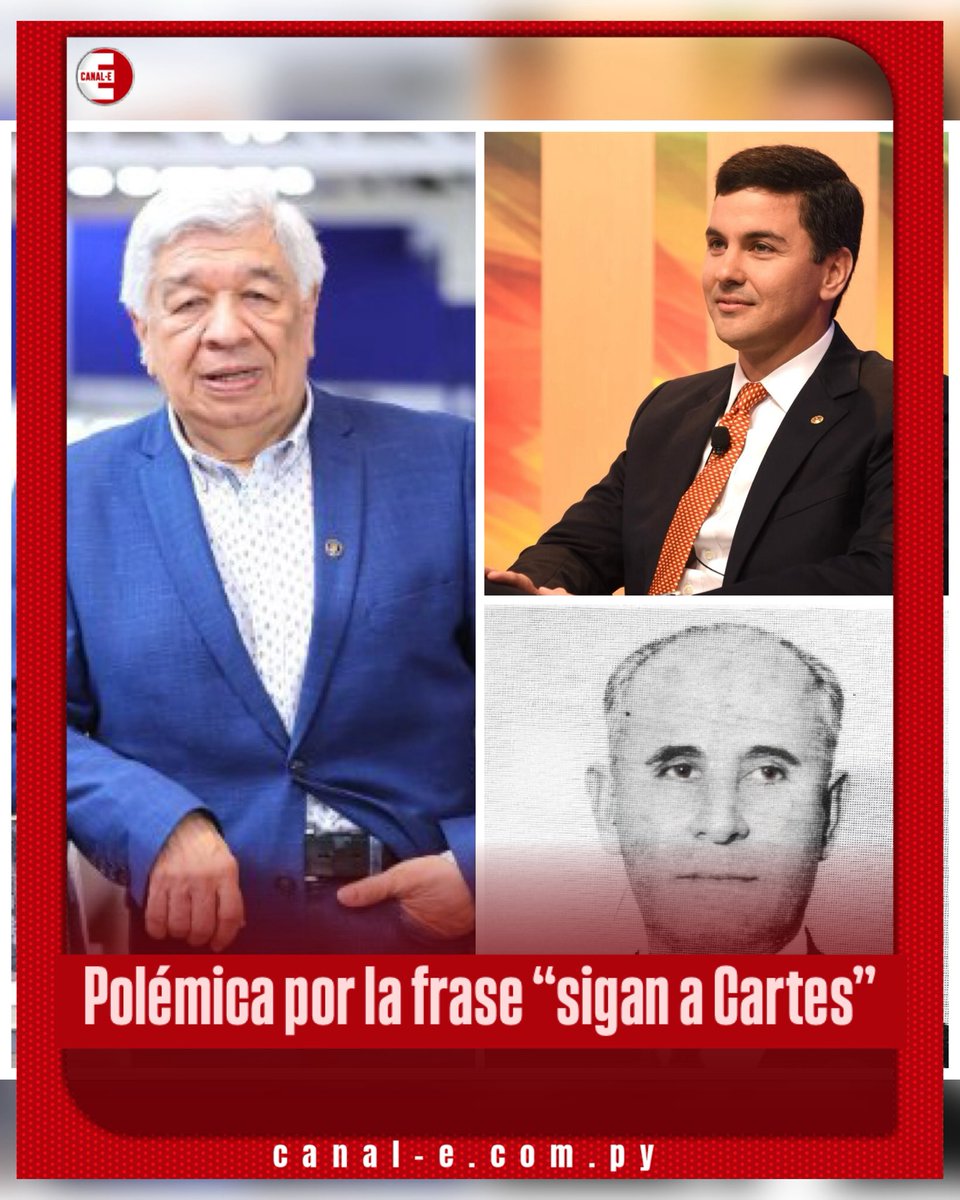 📣 POLÉMICA COMPARACIÓN HISTÓRICA | Escritor Bernardo Neri Farina reacciona a la arenga de Peña

🔴 El reconocido escritor Bernardo Neri Farina comparó en X el discurso de Santiago Peña en Paraguarí con una célebre frase de Tomás Romero Pereira durante la dictadura.

🗣️ “Tomás