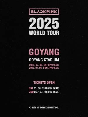 tockets392's tweet photo. BLACKPINK 2025 WORLD TOUR IN GOYANG

블핑 블랙핑크 콘서트 티켓 양도

07/05(첫콘)

BLINK석 1구역 2열  2연석 -장당29

07/06(막콘)

BLACK석 F14구역 1열  2연석 -양도완료

BLACK석 F15구역 4열  2연석 -장당25

-예매내역인증O

-아옮O(실패시 환불)

-배송지변경O

-DM문의주세요 https://t.co/jYZ6H3Faa8