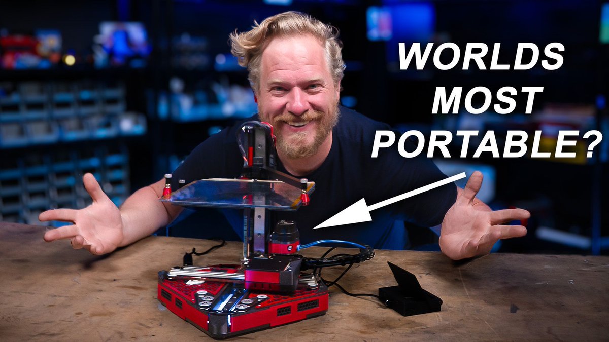 I reviewed the most cursed 3D printer I’ve ever seen. It prints upside down. It fits in a backpack. And somehow… it works really well. youtu.be/lOFh70ooCRs