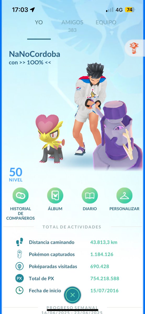 NaNo__1988's tweet photo. Al rico intercambio! Como mola este Shundo! ✨💯 #PokemonGO https://t.co/gll3gisEn4