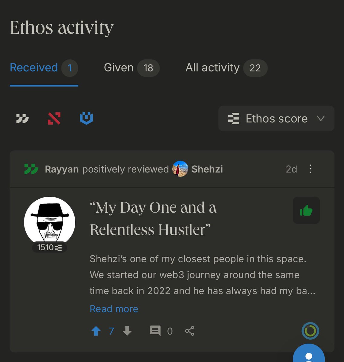 There was a time when I believed in karma.
I dropped 18 genuine reviews in one day, thinking the world would return the favor.

You know what I got?
1 review. That’s it. 😭

#Ethos