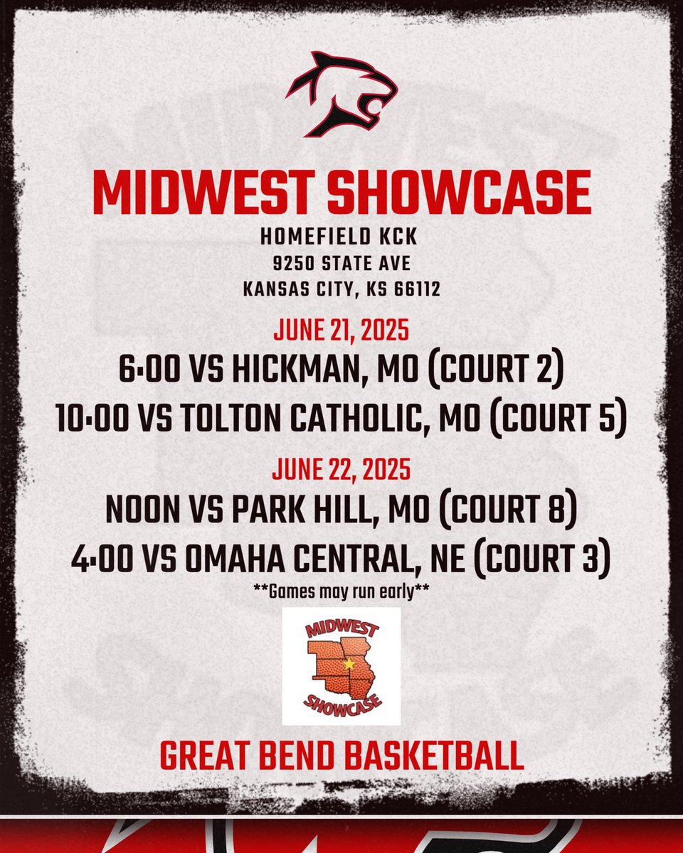 Thankful and excited for the opportunity to play in the <a href="/MW_Showcase/">Midwest Showcase</a> this weekend!