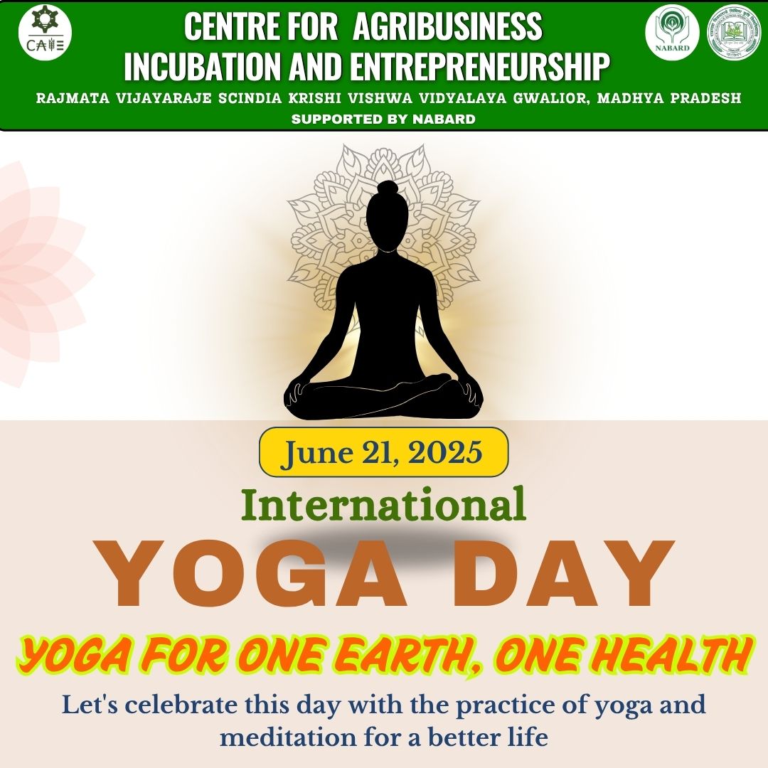 CaieGwalior's tweet photo. June 21, 2025
International Yoga Day
Theme: Yoga for One Earth, One Health https://t.co/mGjTDBpiVQ
