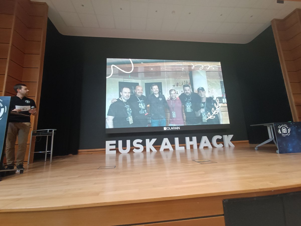 EuskalHack's tweet image. ¡Aquí concluye EuskalHack Security Congress VIII! No podemos estar más agradecidos a #ponentes #asistentes #patrocinadores #colaboradores ¡Muchísimas gracias por hacerlo posible! #EuskalHackTeam
