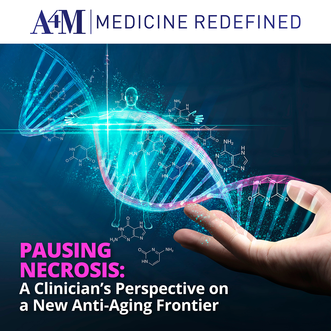 Necrosis is no longer just a consequence of disease, it’s a driver of aging.

Explore how necrosis surveillance and cell-death intervention protocols are redefining what proactive longevity care looks like: go.a4m.com/3T14WFO