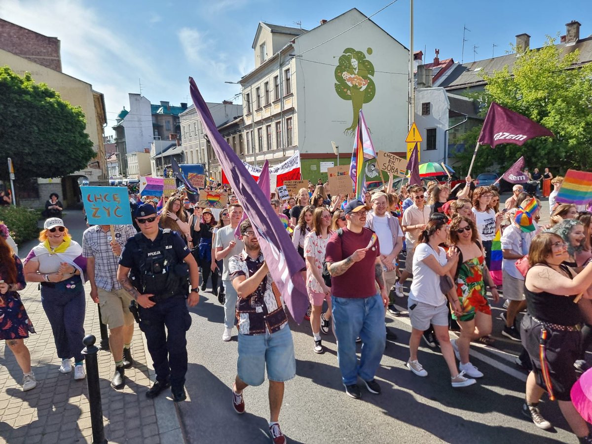Parada równości w Bielsku-Białej