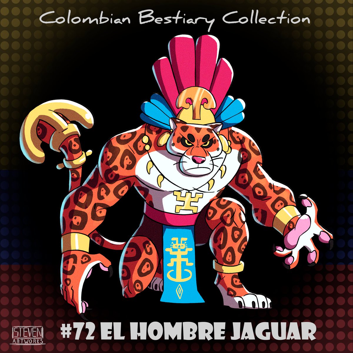 SableElSable's tweet image. Reposting some Colombian Myths and legends designs that i did for a project.