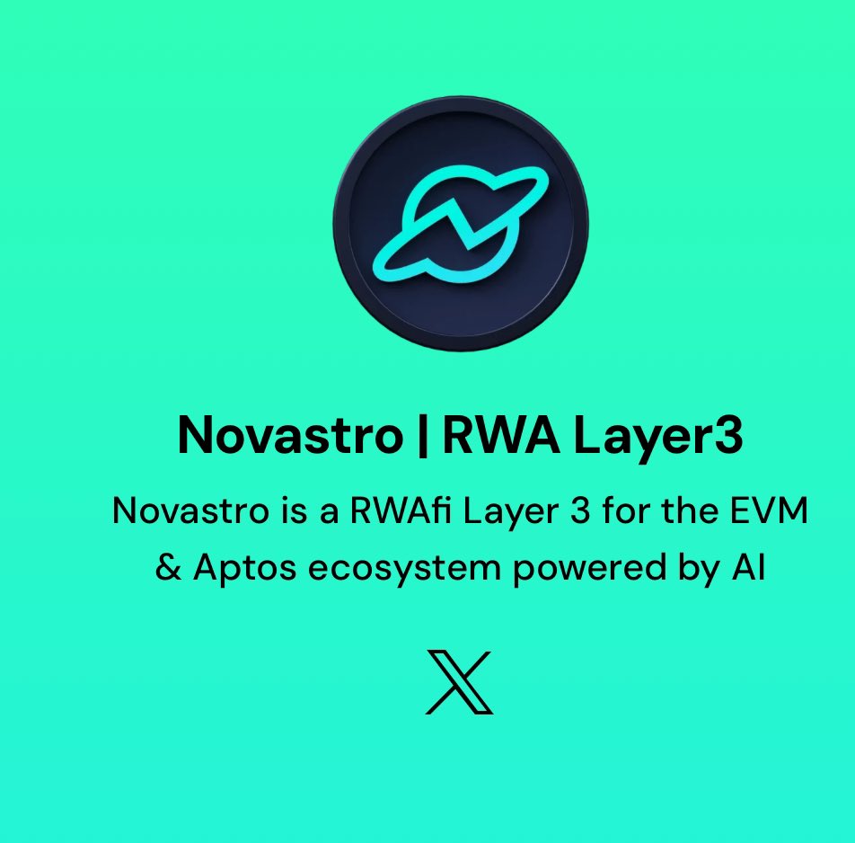 FRH🤝 (@founder_rt_hand) on Twitter photo What you don't know about <a href="/Novastro_xyz/">Novastro | RWAfi</a> Novastro is not just tokenizing RWA, They’re bringing the full lifecycle of real world assets onchain
Built on Ethereum, but with seamless interoperability
→ Integrated with Arbitrum and more.
→ LayerZero + Wormhole bridges = zero What you don't know about <a href="/Novastro_xyz/">Novastro | RWAfi</a> Novastro is not just tokenizing RWA, They’re bringing the full lifecycle of real world assets onchain
Built on Ethereum, but with seamless interoperability
→ Integrated with Arbitrum and more.
→ LayerZero + Wormhole bridges = zero