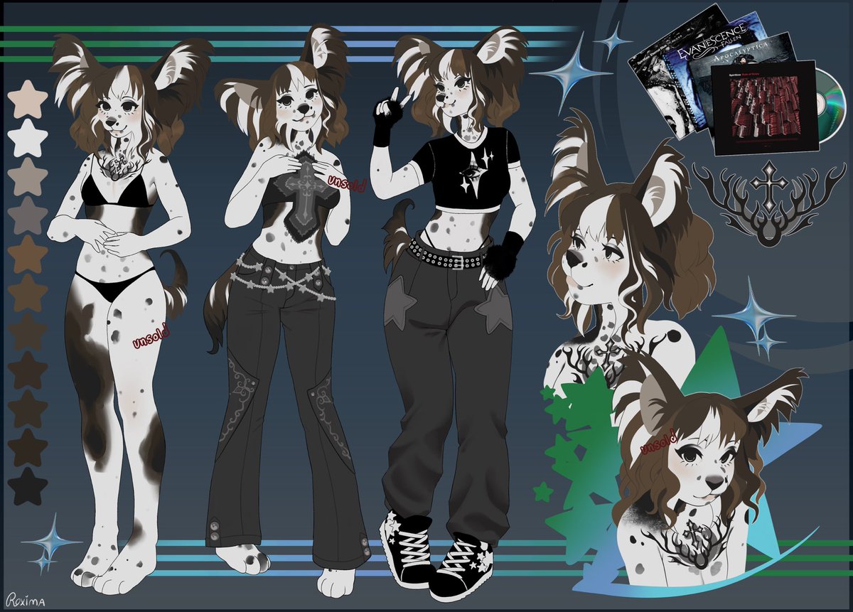 roximaaa's tweet photo. 90s Punk/alt rock revival inspired papillon adopt
Open for offers!
#furryart https://t.co/kavqpJLMkm