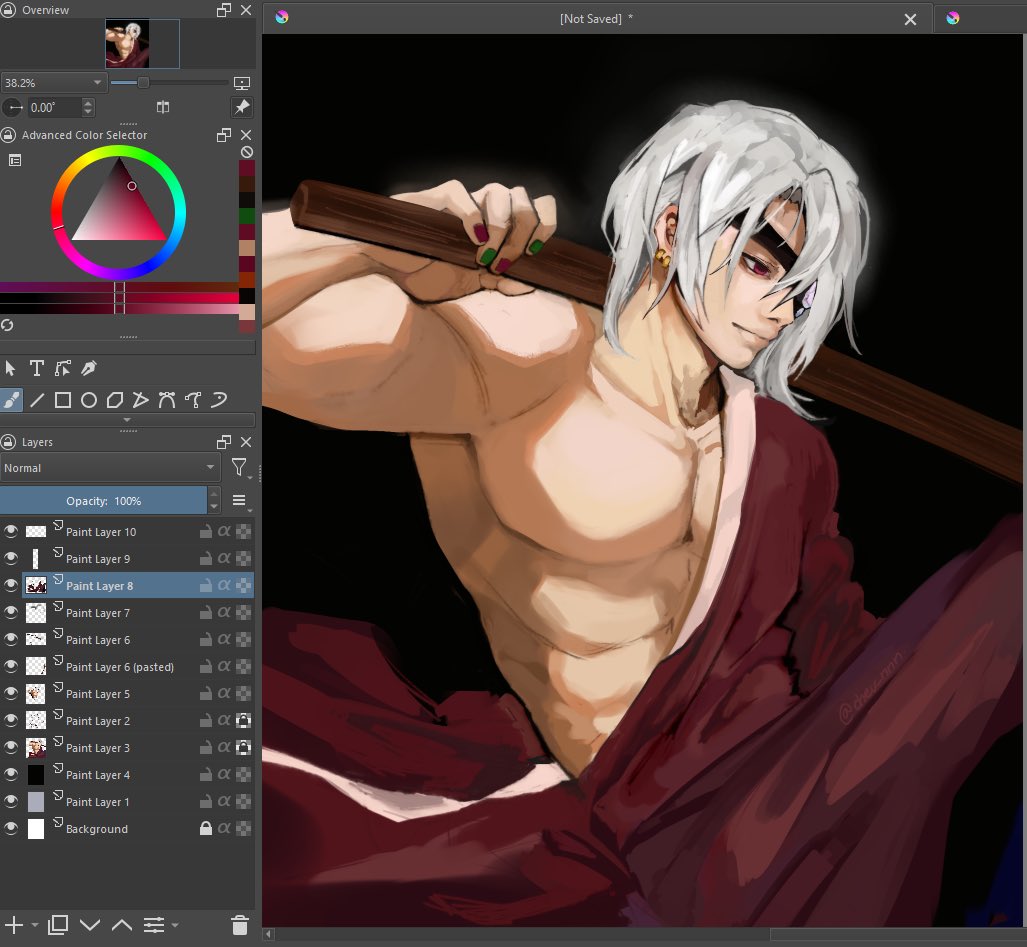cheu_nnn's tweet image. #tengenuzui #DemonSlayerKimetsuNoYaiba #demonslayer #anime #digitalart #uzui