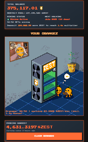 lets goooo <a href="/0xOrangez/">The Orangez</a> mintouttttttt prepare for zest taxi company new mintttttt 👀
every 50 new members have raffle 1 orangez around 25 to 30 ron join dc and GL

discord: discord.gg/XZrNjFjR

#orangez #zesty
