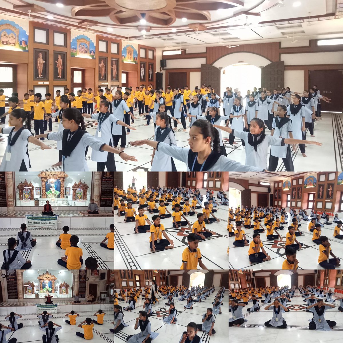 "A photographer gets people to pose for him. A yoga instructor gets people to pose for themselves." – T. Guillemets

Theme:Yoga for One Earth, One Health.
#InternationalYogaDay2025 
#cscbotad
#narottamsahoo
#infogujcost