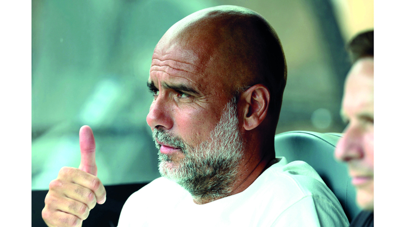 غوارديولا:
- سيشارك 10 لاعبين جدد لمحاولة الفوز بالمباراة امام العين. لدينا العديد من اللاعبين و نحتاج إلى منحهم دقائق لعب