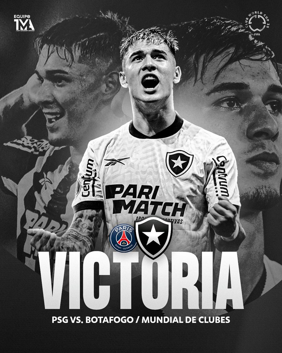 Equipo TMA (@equipotma) on Twitter photo HISTÓRICO 🤯
Botafogo le ganó 1-0 al PSG (Actual campeón de Champions)
Un gran logro para el fútbol Brasileño y Sudamericano 💪
Felicidades <a href="/mateoponte_/">Mateo Ponte</a> HISTÓRICO 🤯
Botafogo le ganó 1-0 al PSG (Actual campeón de Champions)
Un gran logro para el fútbol Brasileño y Sudamericano 💪
Felicidades <a href="/mateoponte_/">Mateo Ponte</a>