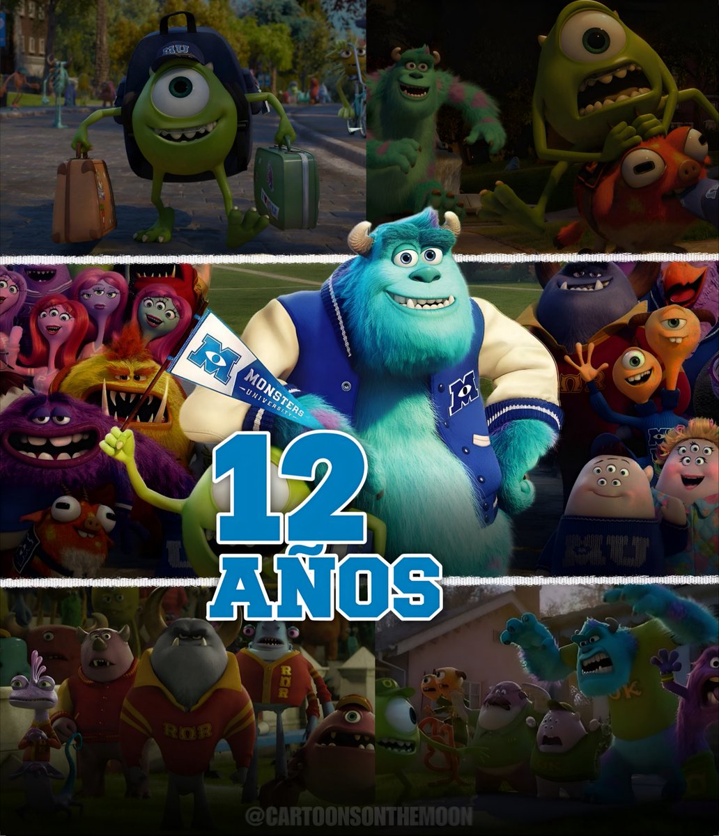 Hace exactamente 12 años, se estrenó Monsters University:

La película con una de las mejores enseñanzas en la historia de Pixar.