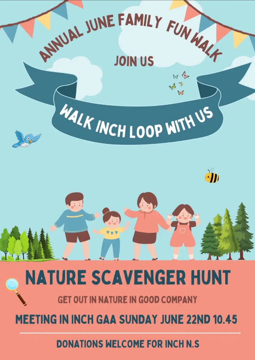 inchns (@inchns1) on Twitter photo Looking forward to seeing you all for our annual Family fun walk in the morning! See you at the <a href="/drominch/">Drom & Inch GAA</a> GAA field in Inch from 10.45am🙌🏻💚🤍 Looking forward to seeing you all for our annual Family fun walk in the morning! See you at the <a href="/drominch/">Drom & Inch GAA</a> GAA field in Inch from 10.45am🙌🏻💚🤍
