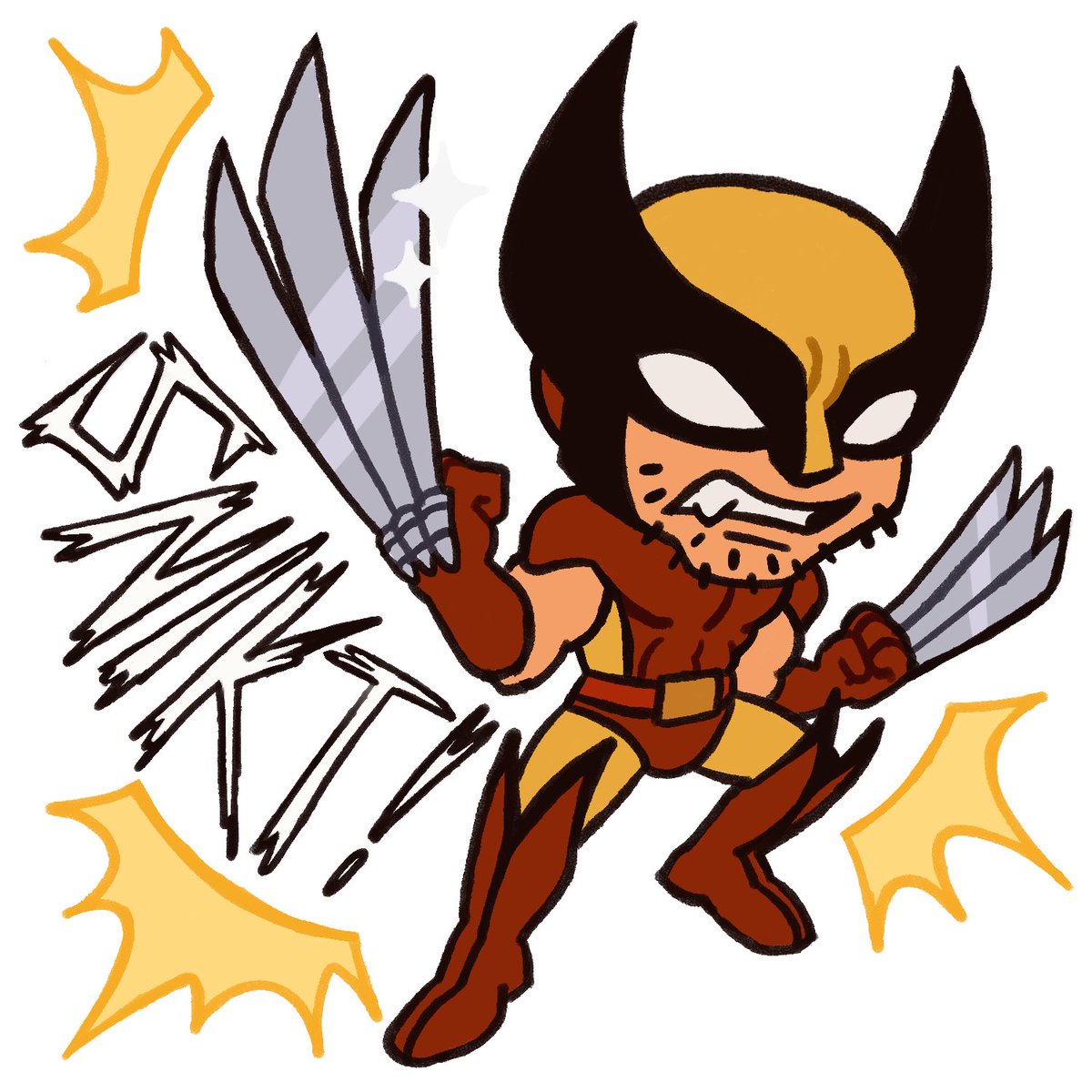 teethshank's tweet image. All my xmen stickers so far :3 #xmenfanart