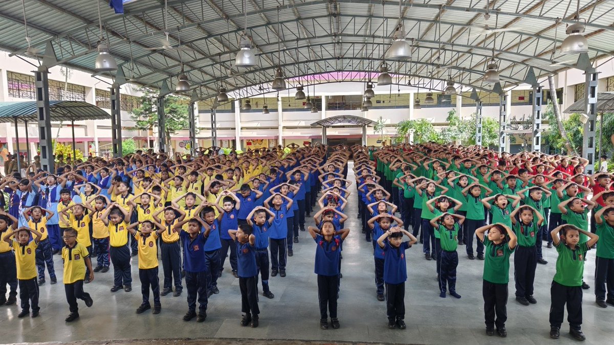 PIB in Assam (@pib_guwahati) on Twitter photo Kendriya Vidyalaya IOC, Noonmati, #Guwahati, celebrated the 11th #YogaDay with the spirit of "Yoga for One Earth, One Health"
Students, teachers & staff participated enthusiastically in this grand event.
#InternationalYogaDay2025 #YogaForWellness <a href="/ioc_kv/">KV IOC NOONMATI GUWAHATI</a> <a href="/KVS_HQ/">Kendriya Vidyalaya Sangathan</a> Kendriya Vidyalaya IOC, Noonmati, #Guwahati, celebrated the 11th #YogaDay with the spirit of "Yoga for One Earth, One Health"
Students, teachers & staff participated enthusiastically in this grand event.
#InternationalYogaDay2025 #YogaForWellness <a href="/ioc_kv/">KV IOC NOONMATI GUWAHATI</a> <a href="/KVS_HQ/">Kendriya Vidyalaya Sangathan</a>