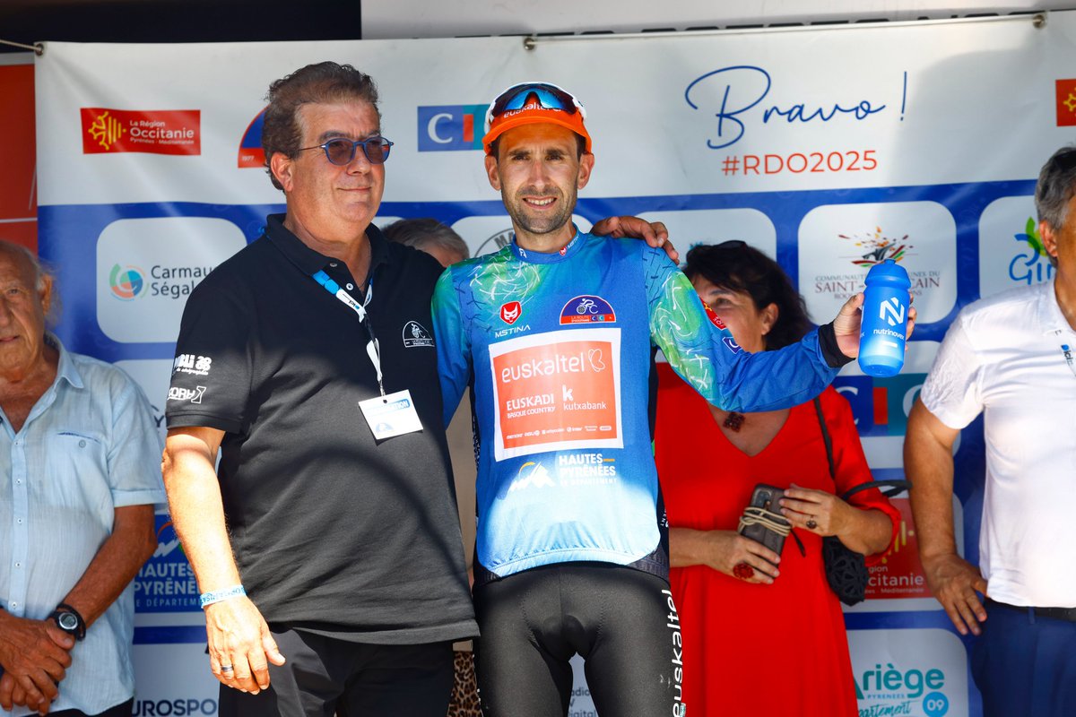 Mikel Bizkarra se rompió el fémur en la ruta de Ocitania en junio de 2023. Hoy a junio de 2025 se ha llevado la general de la montaña de la ruta de Ocitania, zorionak Mikel!!👏💪🏻💪🏻