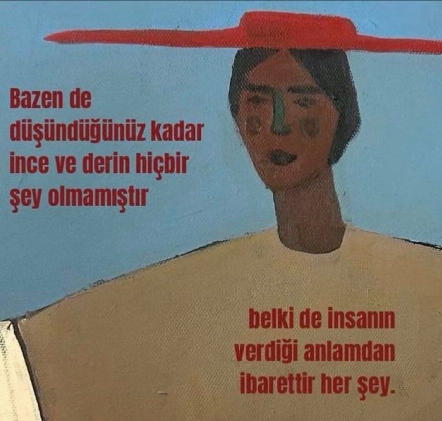 Bazen gerçekten de durumlar böyledir.