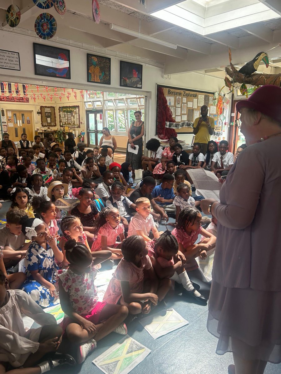 Windrush Day was such a highlight this week, when we celebrated the Windrush generation and opened our new history museum. The children looked gorgeous in their clothes and enjoyed many activities including making plantain and cornmeal porridge!