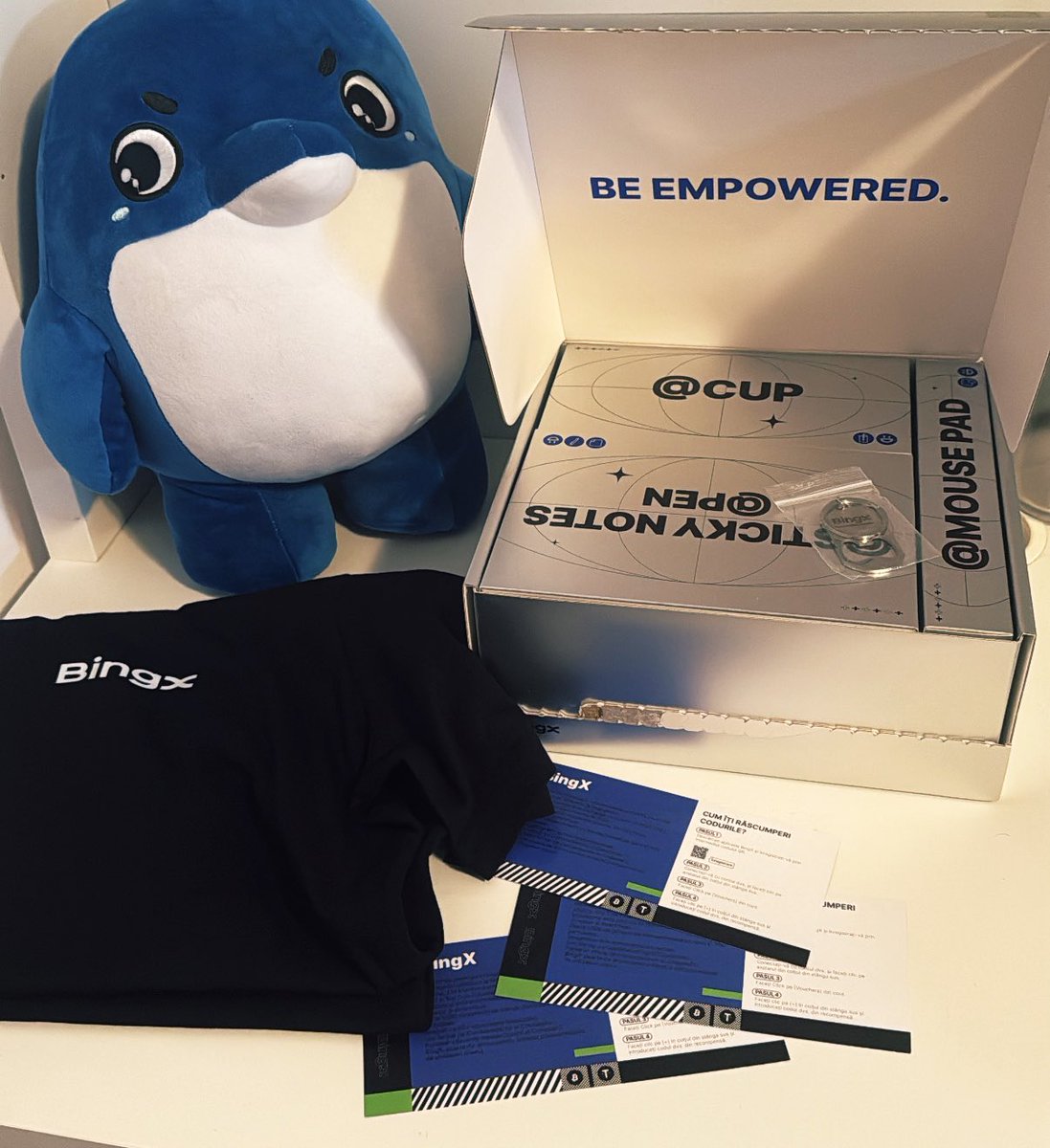 Bubu (@crypto_bubuu) on Twitter photo Azi am primit de la <a href="/BingXRomania/">BingX Romania 🇷🇴</a> un pachet cu merch și câteva vouchere de trading valabile 14 zile 🎁
Cu această ocazie, facem un giveaway cu 3 premii pentru comunitate:
🥇 1x voucher de 50 USDT x5 leverage
🥈 1x voucher de 20 USDT x5 leverage
🥉 1x voucher de 20 USDT x5 Azi am primit de la <a href="/BingXRomania/">BingX Romania 🇷🇴</a> un pachet cu merch și câteva vouchere de trading valabile 14 zile 🎁
Cu această ocazie, facem un giveaway cu 3 premii pentru comunitate:
🥇 1x voucher de 50 USDT x5 leverage
🥈 1x voucher de 20 USDT x5 leverage
🥉 1x voucher de 20 USDT x5