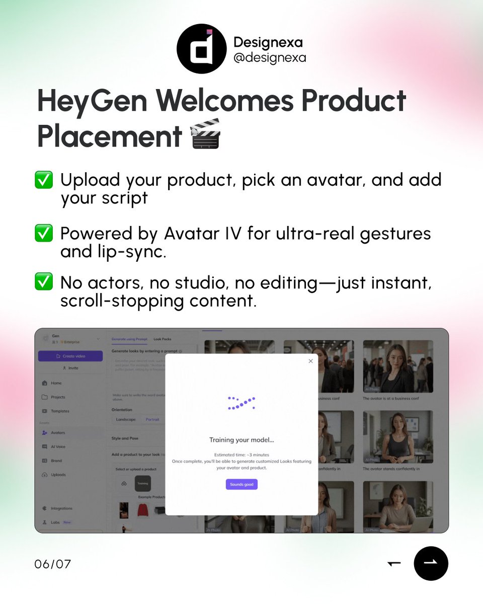 designexa's tweet photo. #AIInnovation #GenerativeAI #AICreativity #ArtificialIntelligence #DesignWithAI #VideoCreationTools #AIImageCreation https://t.co/WAvWFy3Qgw