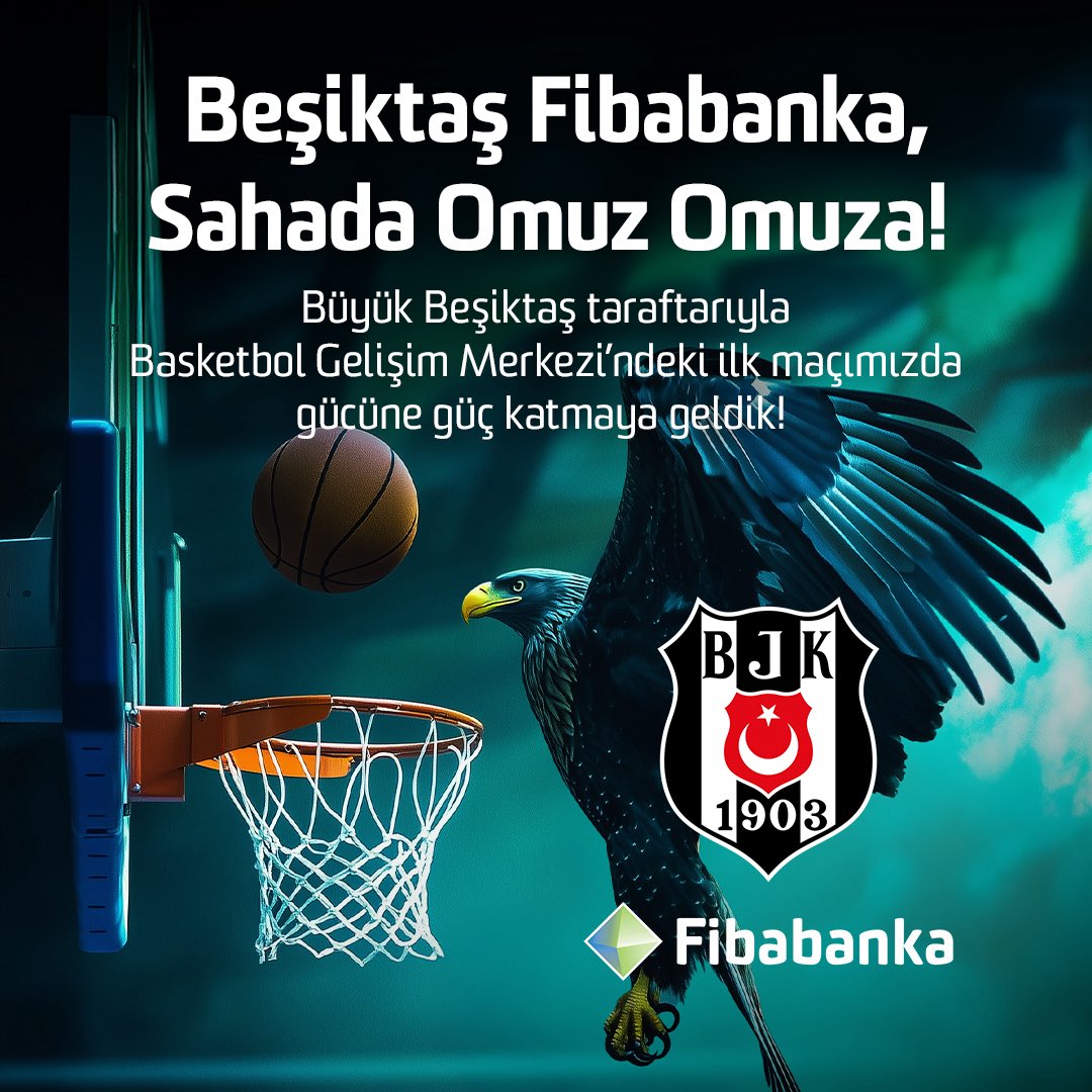 Haydi! <a href="/BJK_Basketbol/">Beşiktaş Fibabanka</a> 🦅