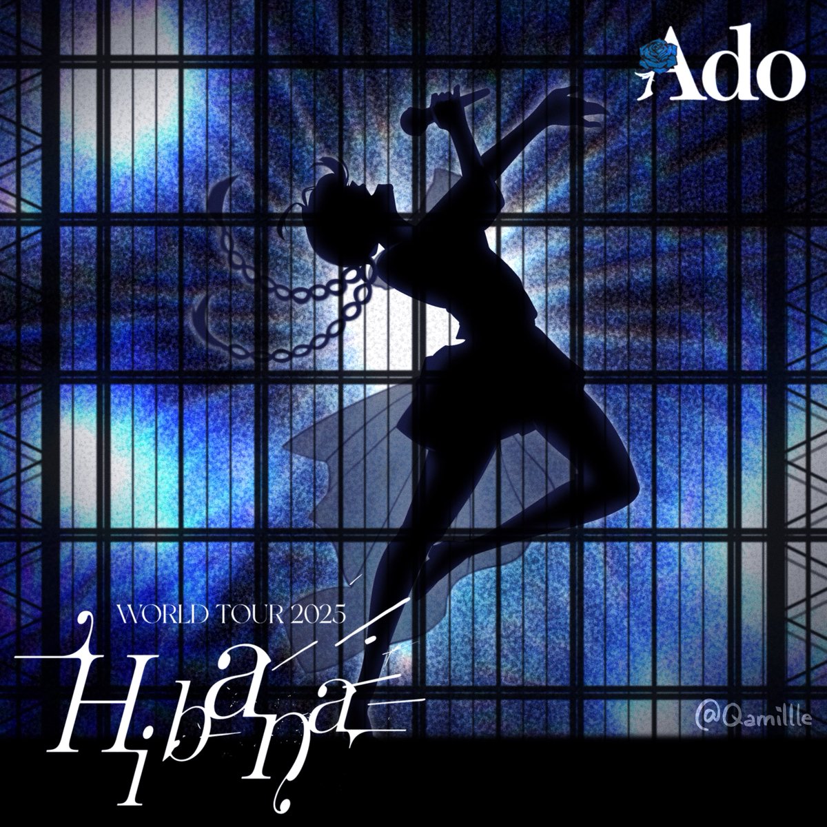 qamillle's tweet image. #Adoart #AdoHibana she was really really beautiful and cool 💙