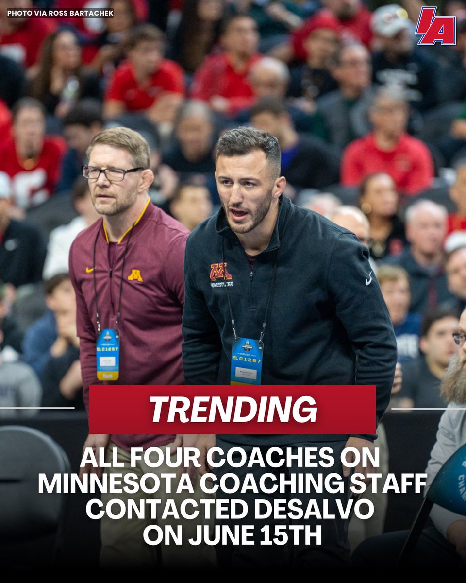 Minnesota made DeSalvo a priority on June 15th. DeSalvo told <a href="/IAwrestle/">IAwrestle</a> he heard from all four coaches when the contact period began. 

DeSalvo has been traveling to Minnesota for RTC practices.