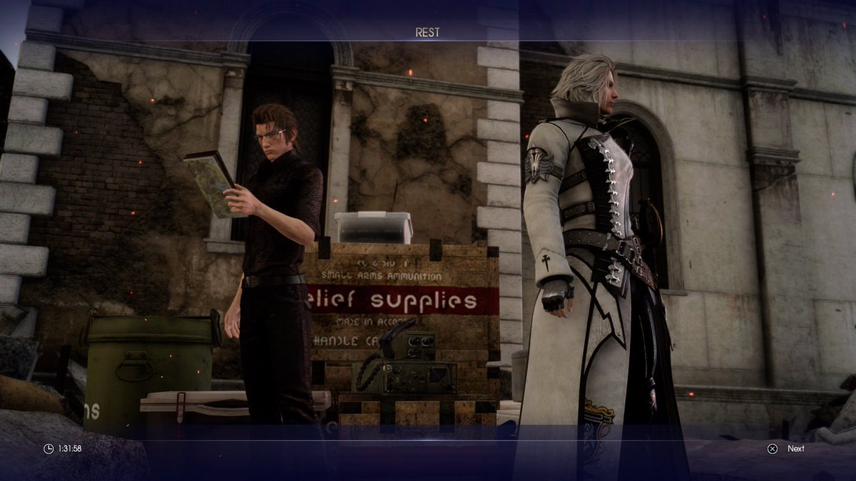 YoRHatypeH's tweet photo. #FFXV #EpIgnis
اجمل حلقة من جميع النواحي
واغنيس من توب افضل شخصيات جانبية
اللي صار من جهته وتعاونه مع ريفيس ودوافعهم ومشاعرهم تصويرها كان مثالي، ليتها اطول 🤕 https://t.co/O9BoiuPcnd