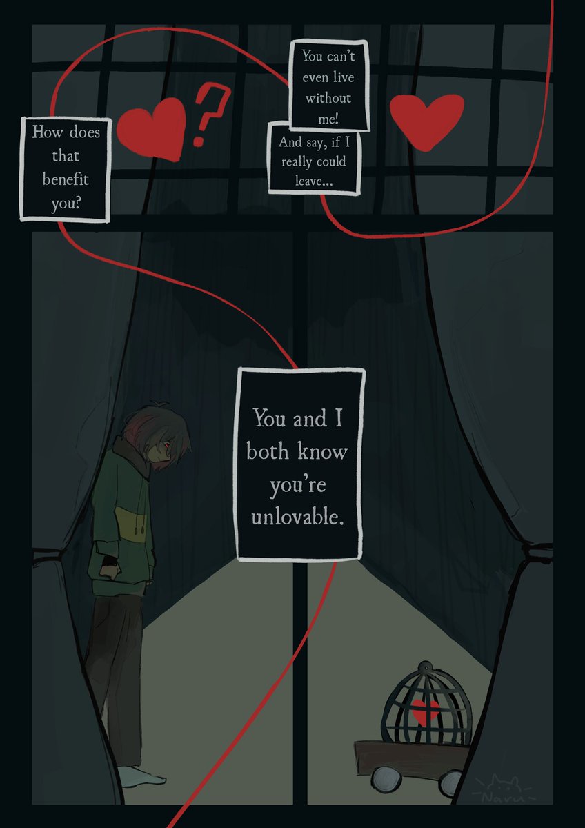 #deltarune #krusie On player &amp; Kris. (1/3)