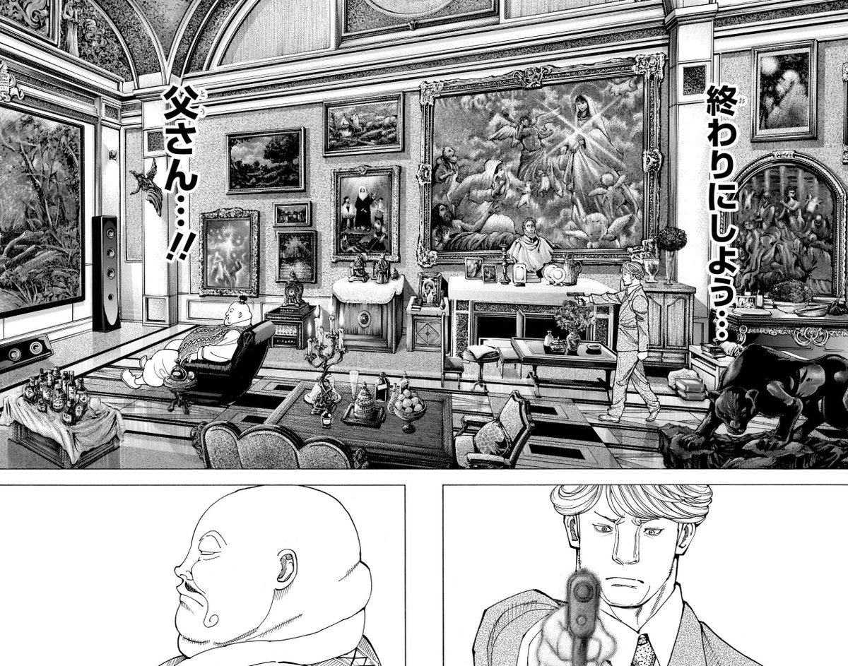 Togashicontent's tweet image. Hunter x Hunter chapter 382