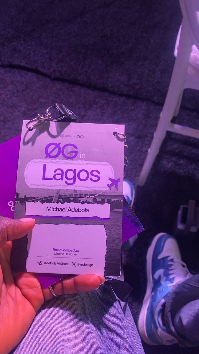 DAdebolaMichael's tweet image. Present at the #0Glil25 by @0G_labs &amp;amp; @TheNirvanAcad  and all I want to do is “MORE!!!!”