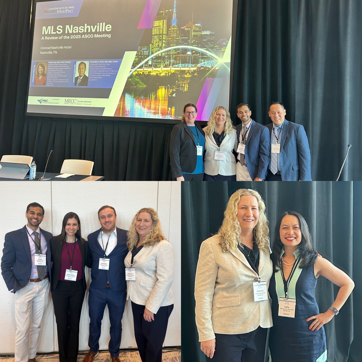 Dr. Cathy Eng (@cathyengmd) on Twitter photo <a href="/mecmededucation/">The Medical Educator Consortium</a> MLS #Nashville #cancer post-ASCO update today. So great to see our ๐คฉ staff (Deb Hawkins, APP) and former <a href="/VUMCDiscoveries/">Vanderbilt University Medical Center</a> #hemeonc #Fellows <a href="/CParkMD/">๐๐ก๐๐ง๐๐ฅ๐๐ซ ๐๐๐ซ๐ค ๐๐ ๐
๐๐๐</a> <a href="/Kathy_WalshMD/">Kathy Walsh, MD, MAEd</a> <a href="/ChrisCannMD/">Chris Cann, MD</a> <a href="/rmistry91/">Ronak H. Mistry, DO</a> Dr. AC Uhelski. #canceresearch <a href="/mecmededucation/">The Medical Educator Consortium</a> MLS #Nashville #cancer post-ASCO update today. So great to see our ๐คฉ staff (Deb Hawkins, APP) and former <a href="/VUMCDiscoveries/">Vanderbilt University Medical Center</a> #hemeonc #Fellows <a href="/CParkMD/">๐๐ก๐๐ง๐๐ฅ๐๐ซ ๐๐๐ซ๐ค ๐๐ ๐
๐๐๐</a> <a href="/Kathy_WalshMD/">Kathy Walsh, MD, MAEd</a> <a href="/ChrisCannMD/">Chris Cann, MD</a> <a href="/rmistry91/">Ronak H. Mistry, DO</a> Dr. AC Uhelski. #canceresearch