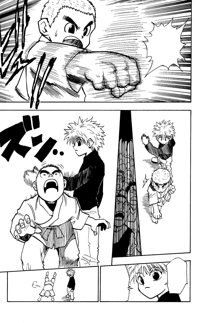 Togashicontent's tweet image. Hunter x Hunter chapter 45