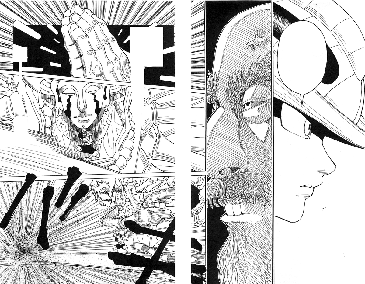 Togashicontent's tweet image. Hunter x Hunter chapter 292