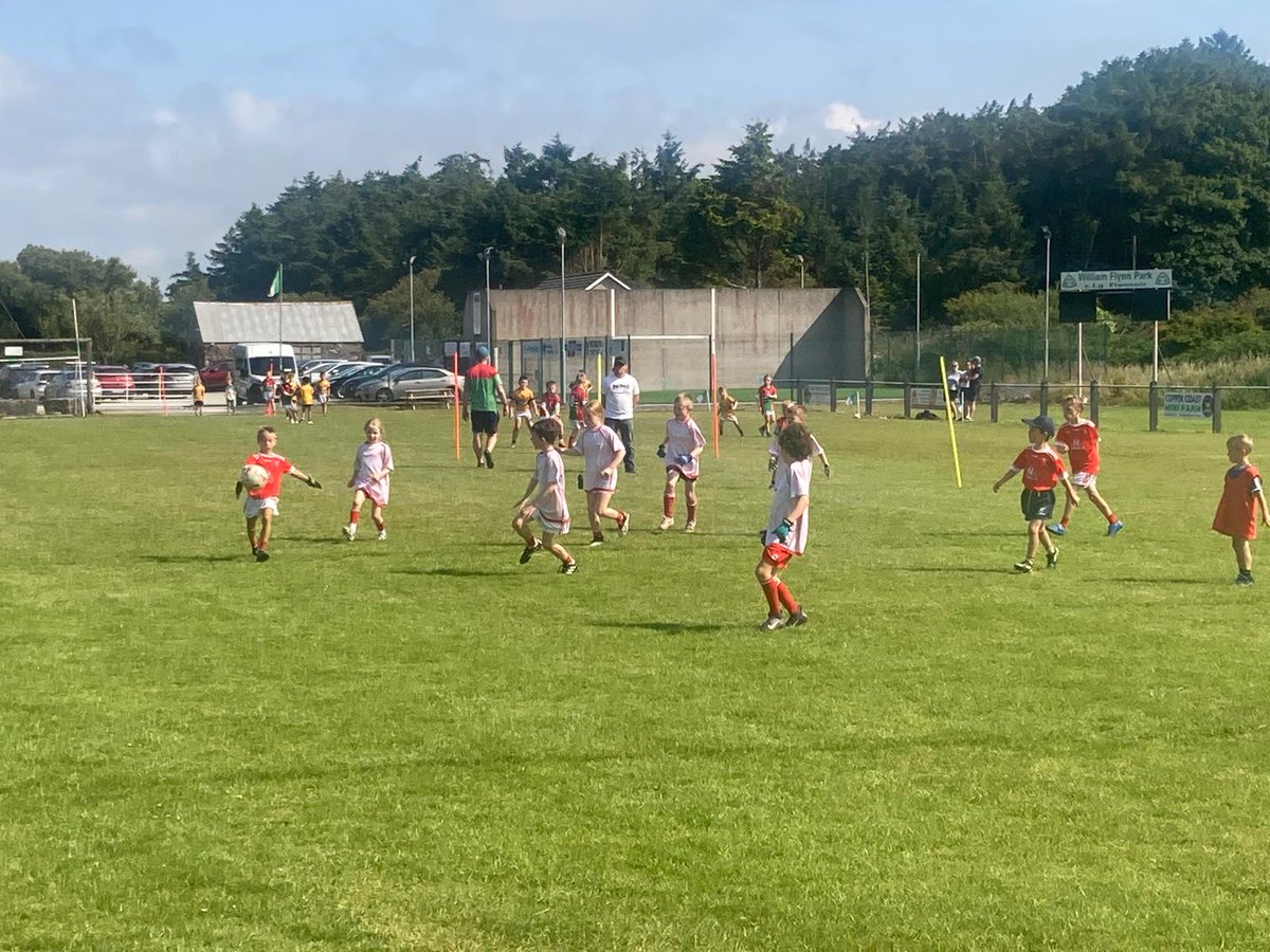 WaterfordGAACG's tweet photo. Sizzling Saturday in the @FenorGAA sunshine 🌞👏🏐👇

U-8F @GoGamesGAA All-Co. FUN Blitz ✅️
18 Clubs, 20+ teams ✅️
Games &amp; FUN galore ✅️
Enjoyment &amp; Participation ✅️

Well done to everyone who played their part 👏🏐 Massive thanks to Na Gaeil Juvenile GAA for hosting 👍 https://t.co/xiQS38Ekwr