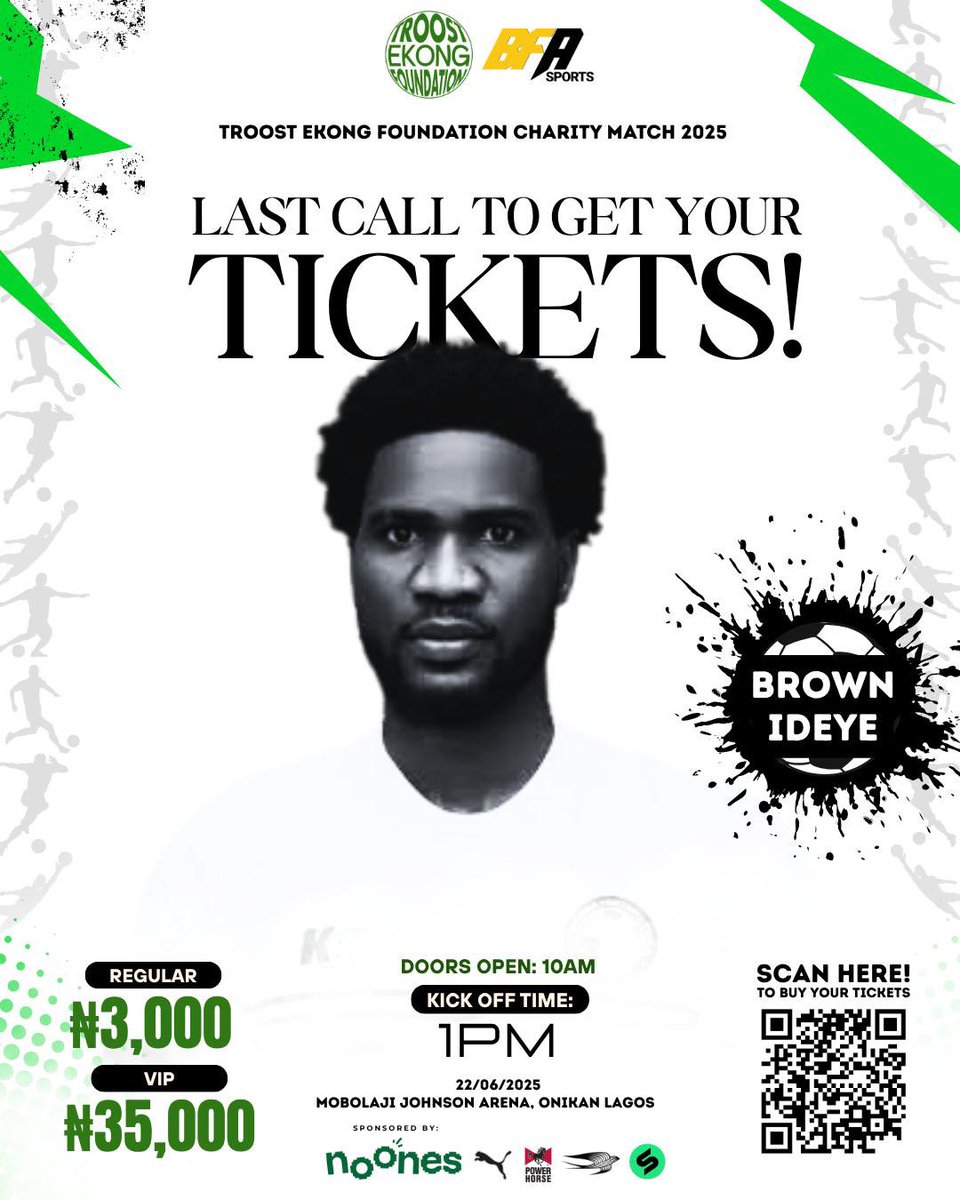 Don’t be left behind, go get your ticket sharp.