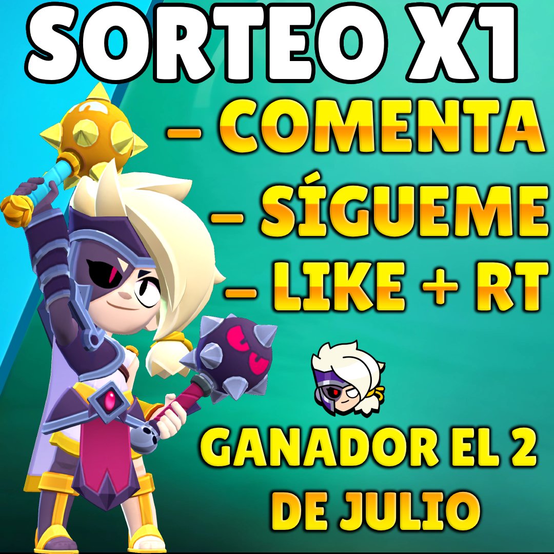 itsGerry76 (@itsgerry76_yt) on Twitter photo 🎁SORTEO x1 skin de Lumi
Requisitos:
-Seguirme <a href="/itsGerry76_YT/">itsGerry76</a>
-Dar RT♻️+ Like❤️
-Dejar un comentario💬
El ganador será anunciado el día 2 de julio. ¡Suerte a tod@s!🤞 #BrawlTalk #BrawlStars #SORTEO 🎁SORTEO x1 skin de Lumi
Requisitos:
-Seguirme <a href="/itsGerry76_YT/">itsGerry76</a>
-Dar RT♻️+ Like❤️
-Dejar un comentario💬
El ganador será anunciado el día 2 de julio. ¡Suerte a tod@s!🤞 #BrawlTalk #BrawlStars #SORTEO