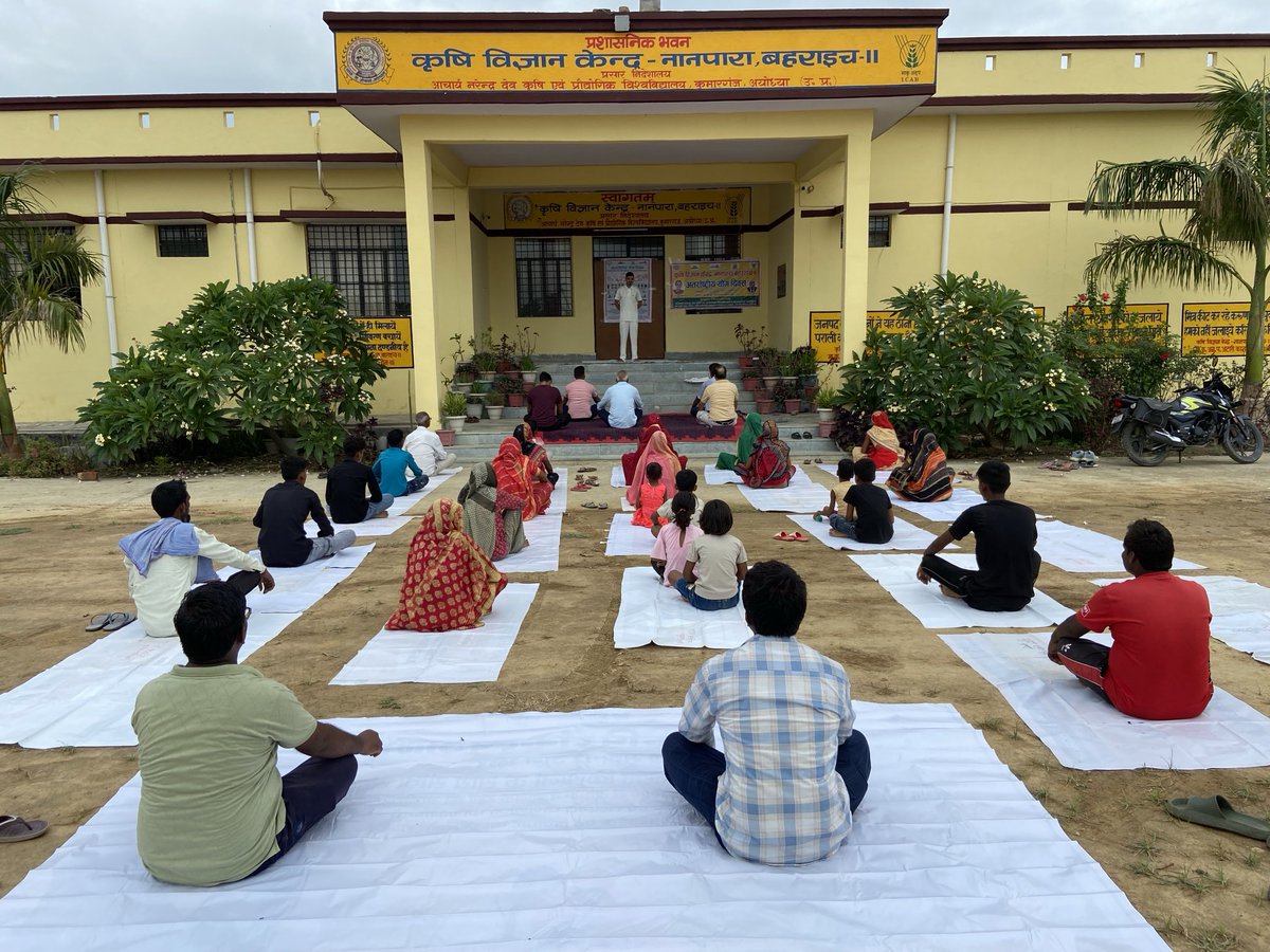 kvkbah2's tweet photo. ⁦@DrShashiKantYa4⁩ Intonational Yoga day https://t.co/oMtBfiTOnA