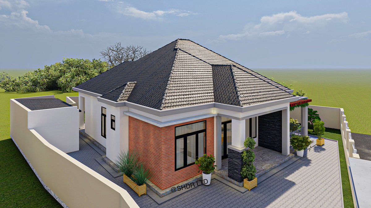 SHDRltd1's tweet photo. Very nice family house of 5 bedrooms 
For your 60M and plot we can build this beautiful house ⁦@NsangaSylvie⁩ ⁦@FabRugumire⁩ ⁦@JaboMugabe⁩ ⁦@RGisanintwari⁩ ⁦@DadydeMaximo⁩ https://t.co/pxg7bjnk11