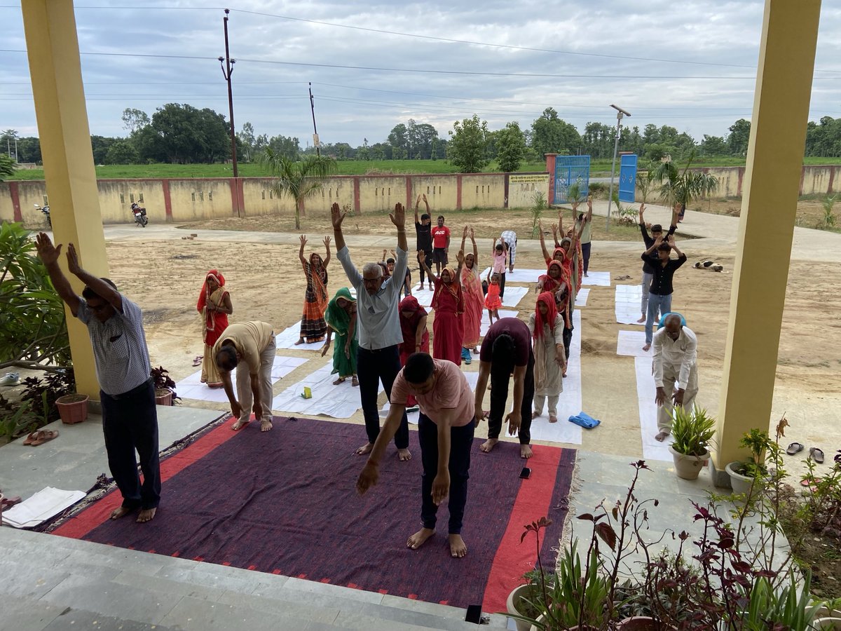kvkbah2's tweet photo. ⁦@DrShashiKantYa4⁩ Intonational Yoga day https://t.co/jwAkUSUPat