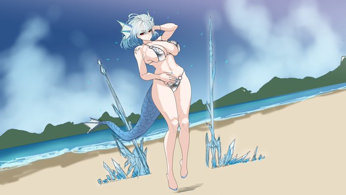 こう…
凍てついたウンディーネ
みたいな…🤔 